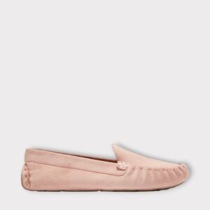 Cole Haan Women's Evelyn Driver Loafer in Rose Smoke Suede, W28079